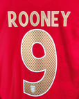 2006 - 08 England Away Shirt Rooney 9 - 7.5/10 - (S) - Eternal Pitch