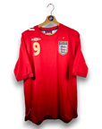 2006 - 08 England Away Shirt Rooney 9 - 8.5/10 - (L) - Eternal Pitch