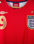 2006 - 08 England Away Shirt Rooney 9 - 9/10 - (XL) - Eternal Pitch
