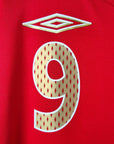 2006 - 08 England Away Shirt Rooney 9 - 9/10 - (XL) - Eternal Pitch