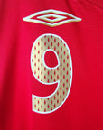2006 - 08 England Away Shirt Rooney 9 (L) - Eternal Pitch
