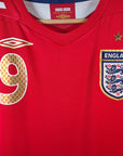 2006 - 08 England Away Shirt Rooney 9 (L) - Eternal Pitch