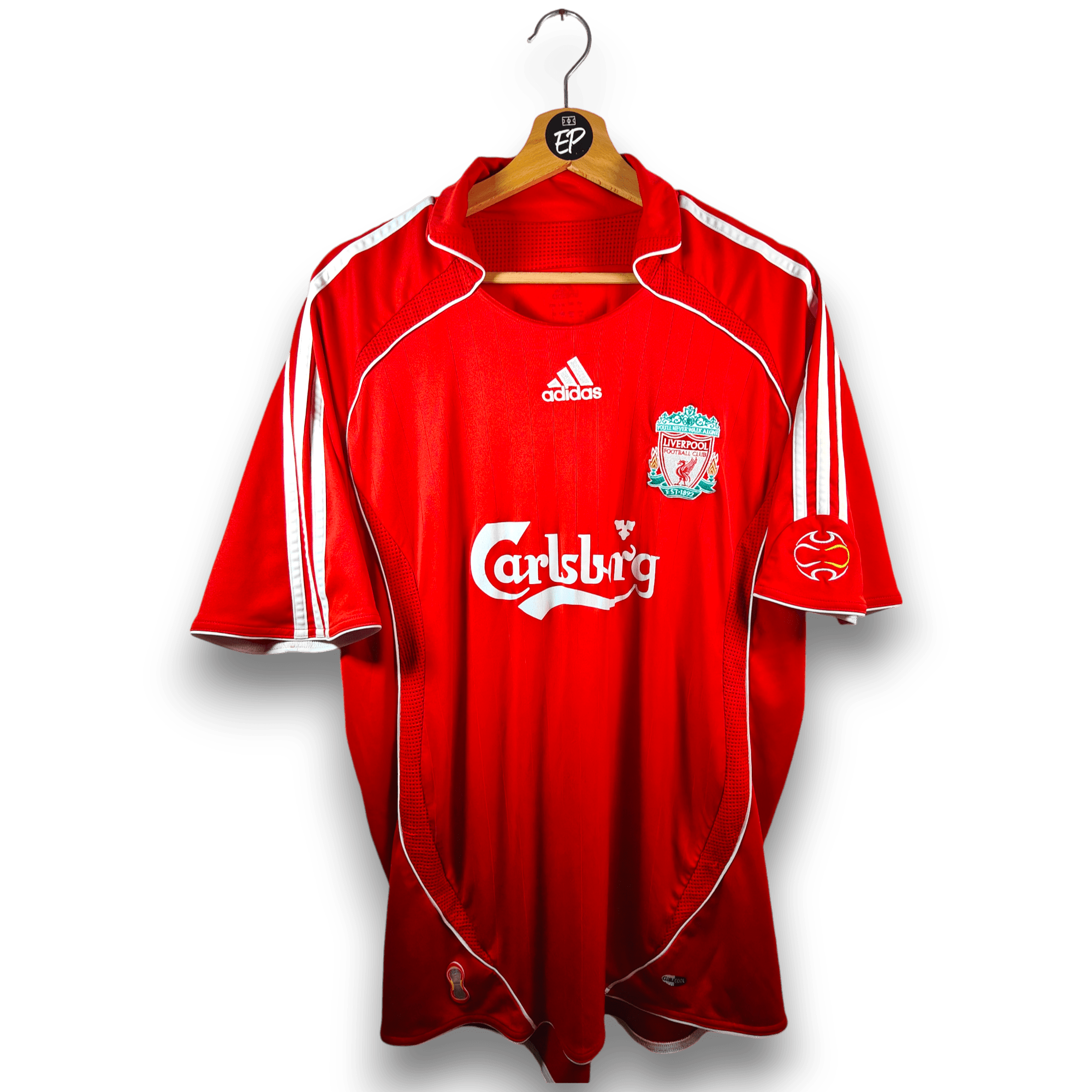 2006 - 08 Liverpool Home Shirt Gerrard 8 - 8.5/10 - (L) - Eternal Pitch