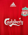 2006 - 08 Liverpool Home Shirt Gerrard 8 - 9/10 - (XL) - Eternal Pitch