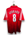 2006 - 08 Liverpool Home Shirt Gerrard 8 - 9/10 - (XL) - Eternal Pitch