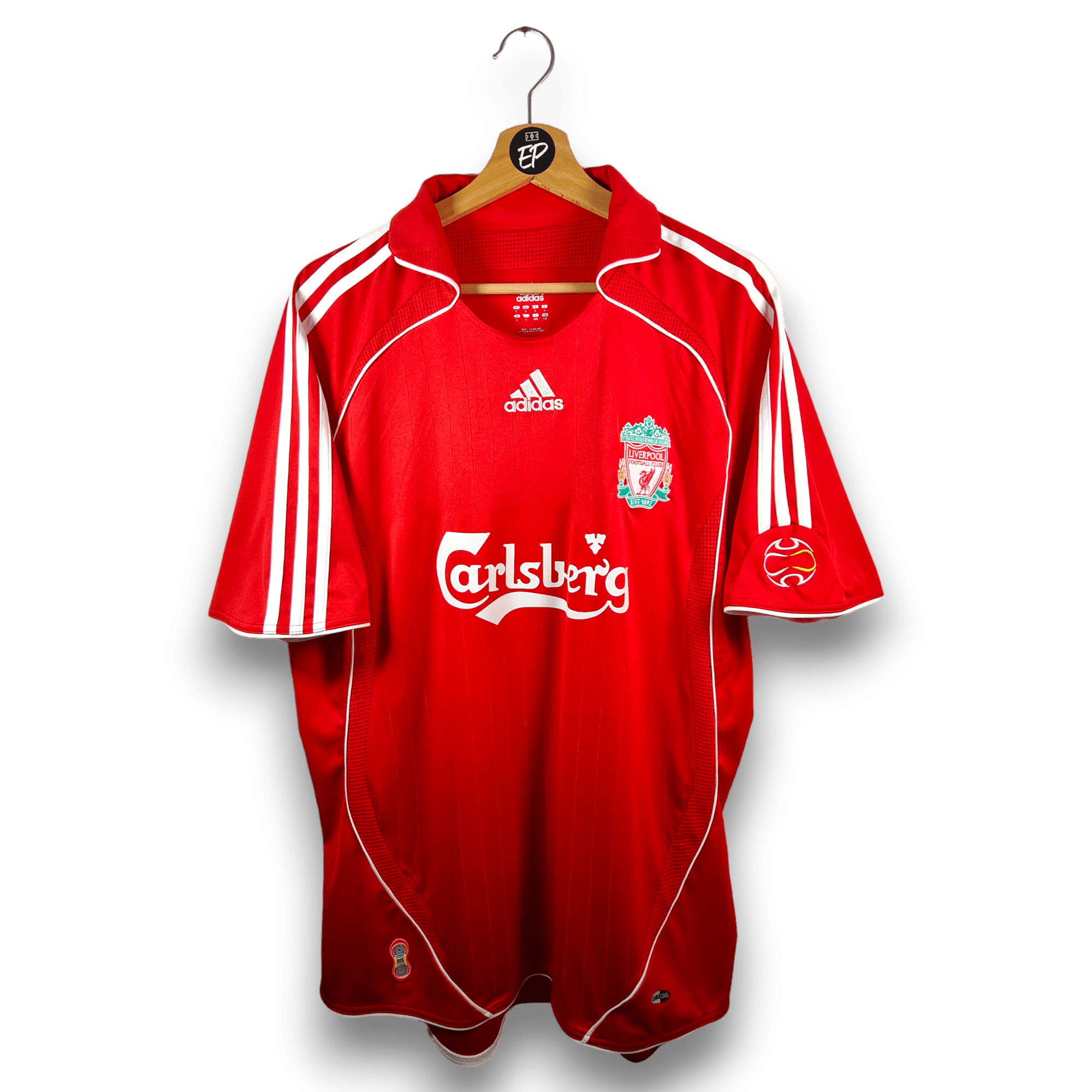 2006 - 08 Liverpool Home Shirt Gerrard 8 (L) - Eternal Pitch