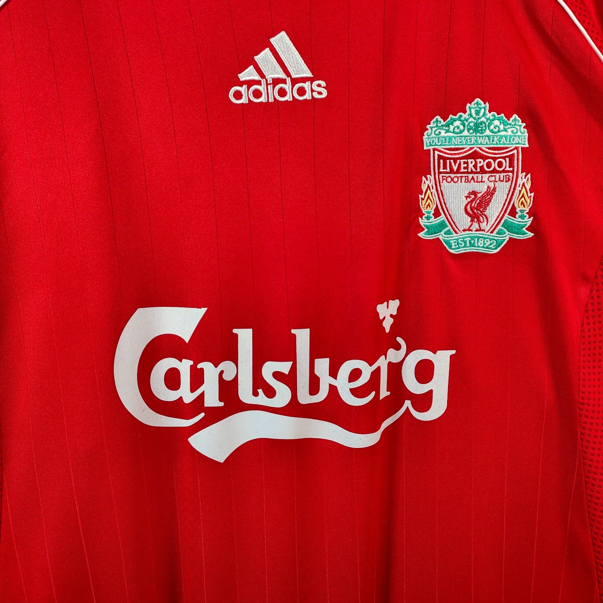 2006 - 08 Liverpool Home Shirt Gerrard 8 (L) - Eternal Pitch