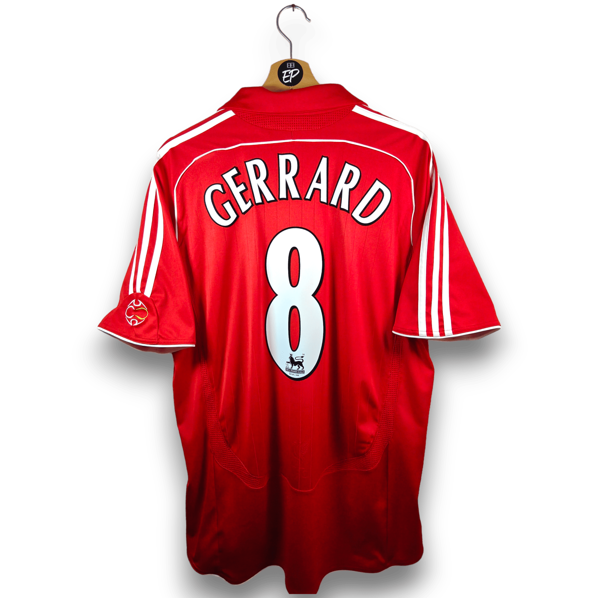 2006 - 08 Liverpool Home Shirt Gerrard 8 (L) - Eternal Pitch