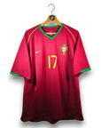 2006 - 08 Portugal Home Shirt Ronaldo 17 - 8.5/10 - (XL) - Eternal Pitch