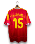 2006 - 08 Spain Home Shirt Ramos 15 - 9.5/10 - (L) - Eternal Pitch