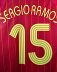 2006 - 08 Spain Home Shirt Ramos 15 - 9.5/10 - (L) - Eternal Pitch
