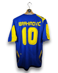 2006 - 08 Sweden Away Shirt Ibrahimovic 10 - 9.5/10 - (M) - Eternal Pitch
