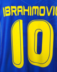 2006 - 08 Sweden Away Shirt Ibrahimovic 10 - 9.5/10 - (M) - Eternal Pitch
