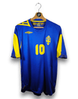 2006 - 08 Sweden Away Shirt Ibrahimovic 10 - 9.5/10 - (M) - Eternal Pitch