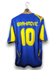 2006 - 08 Sweden Away Shirt Ibrahimovic 10 (L) - Eternal Pitch