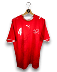2006 - 08 Switzerland Home Shirt Senderos 4 - 9/10 - (M) - Eternal Pitch