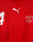 2006 - 08 Switzerland Home Shirt Senderos 4 - 9/10 - (M) - Eternal Pitch