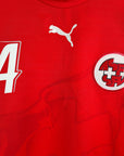 2006 - 08 Switzerland Home Shirt Senderos 4 - 9.5/10 - (M) - Eternal Pitch