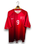 2006 - 08 Turkey Home Shirt Hakan Sukur 9 - 9.5/10 - (XL) - Eternal Pitch