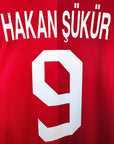 2006 - 08 Turkey Home Shirt Hakan Sukur 9 - 9.5/10 - (XL) - Eternal Pitch