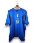 2006 Italy Home Shirt Totti 10 - 7.5/10 - (L) - Eternal Pitch