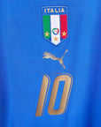 2006 Italy Home Shirt Totti 10 - 7.5/10 - (S) - Eternal Pitch