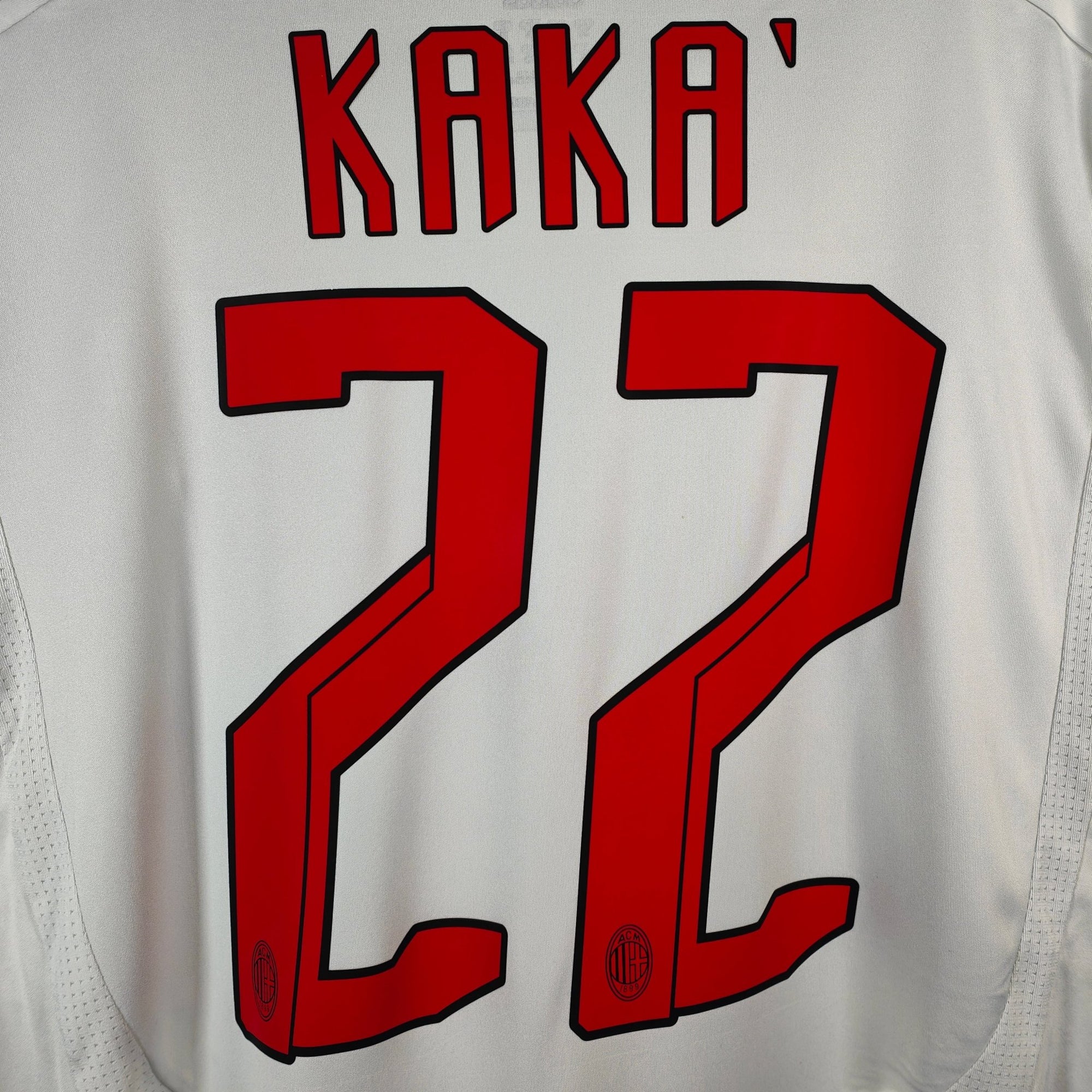 2007 - 08 AC Milan Away Shirt Kaka 22 - 7/10 - (XL) - Eternal Pitch