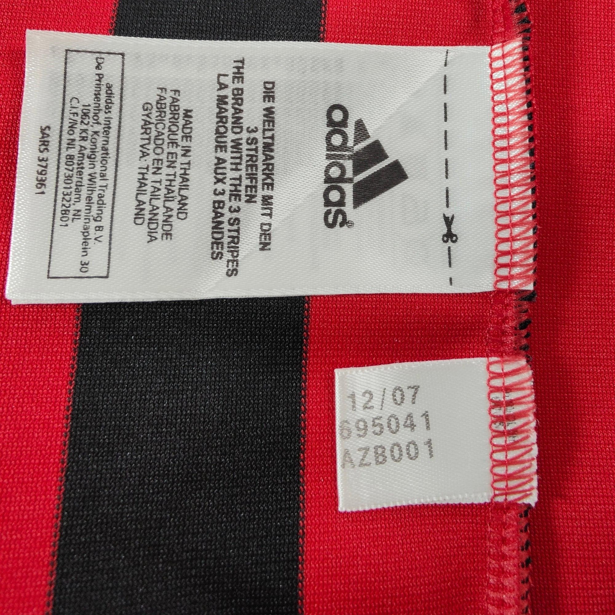 2007 - 08 AC Milan Home Shirt Kaka 22 - 9.5/10 - (L) - Eternal Pitch