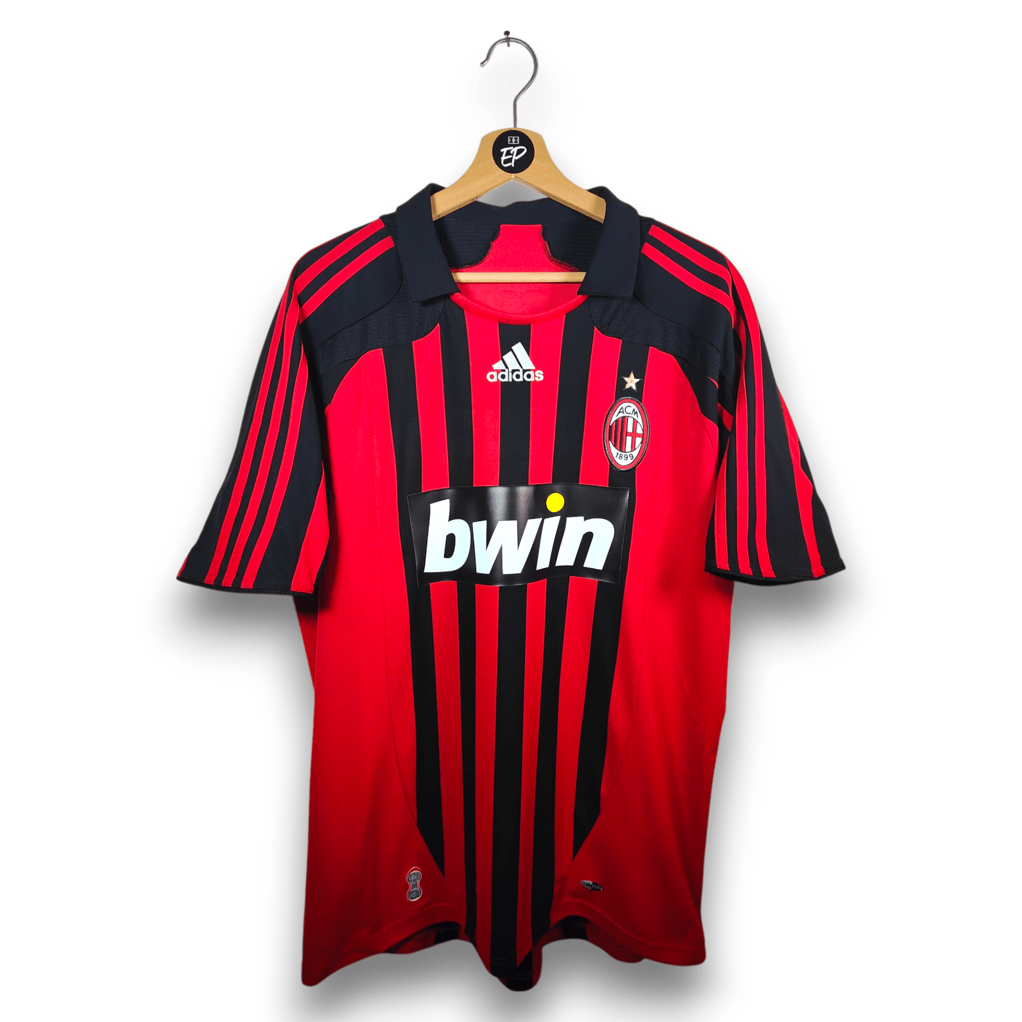 ウェア adidas AC milan 07/08 kaka  kit 00s Kaka Jersey AC Milan 06-07 Retro Football Soccer Jersey