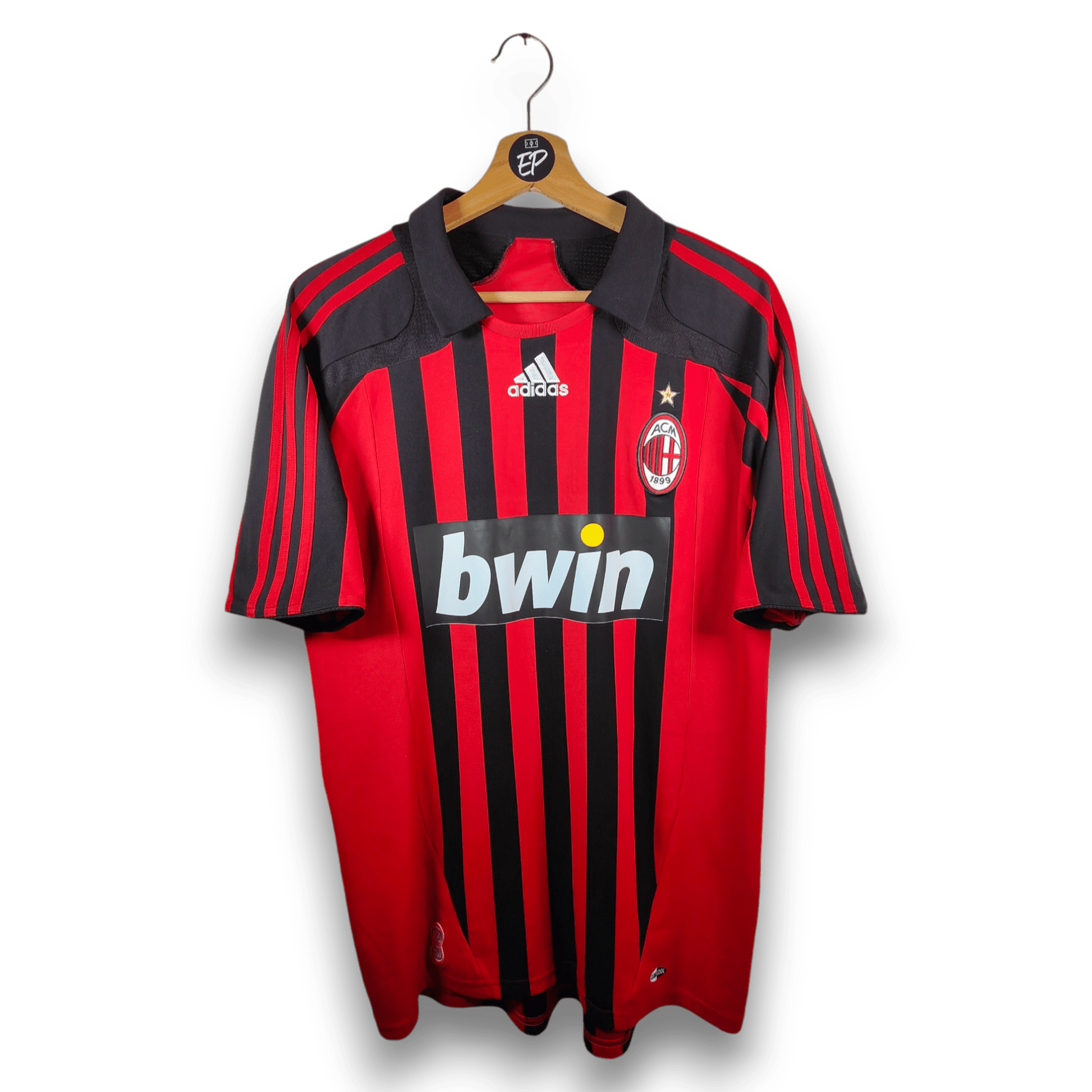 2007 - 08 AC Milan Home Shirt Kaka 22 (M) - Eternal Pitch