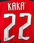 2007 - 08 AC Milan Home Shirt Kaka 22 (M) - Eternal Pitch
