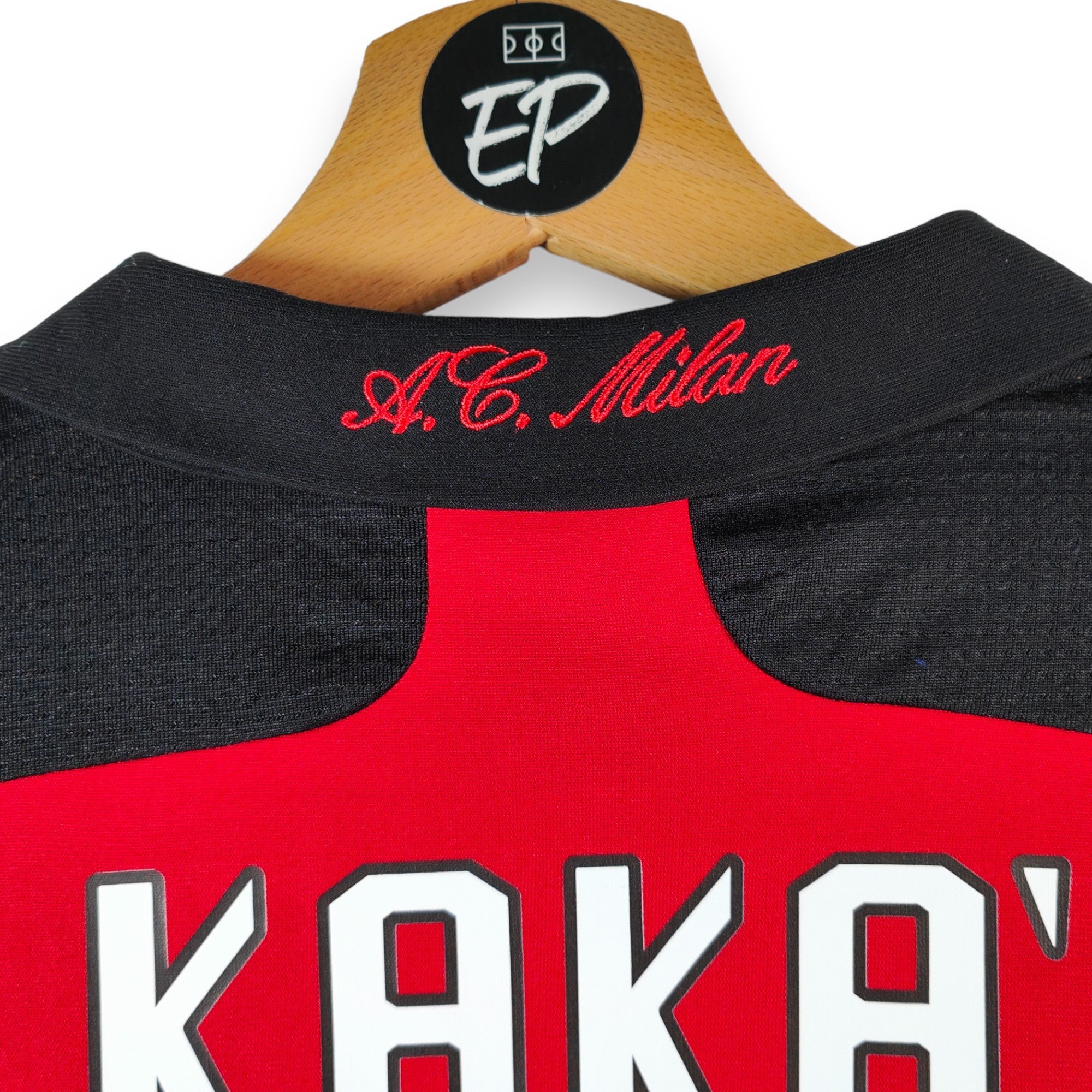 2007 - 08 AC Milan Home Shirt Kaka 22 (M) - Eternal Pitch