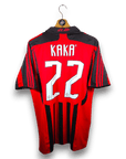 2007 - 08 AC Milan Home Shirt Kaka 22 (M) - Eternal Pitch