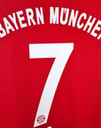 2007 - 08 Bayern Munich Home Shirt Ribery 7 - 8/10 - (L) - Eternal Pitch