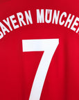 2007 - 08 Bayern Munich Home Shirt Ribery 7 - 9.5/10 - (M) - Eternal Pitch