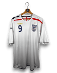 2007 - 08 England Home Shirt Rooney 9 - 9/10 - (XL) - Eternal Pitch