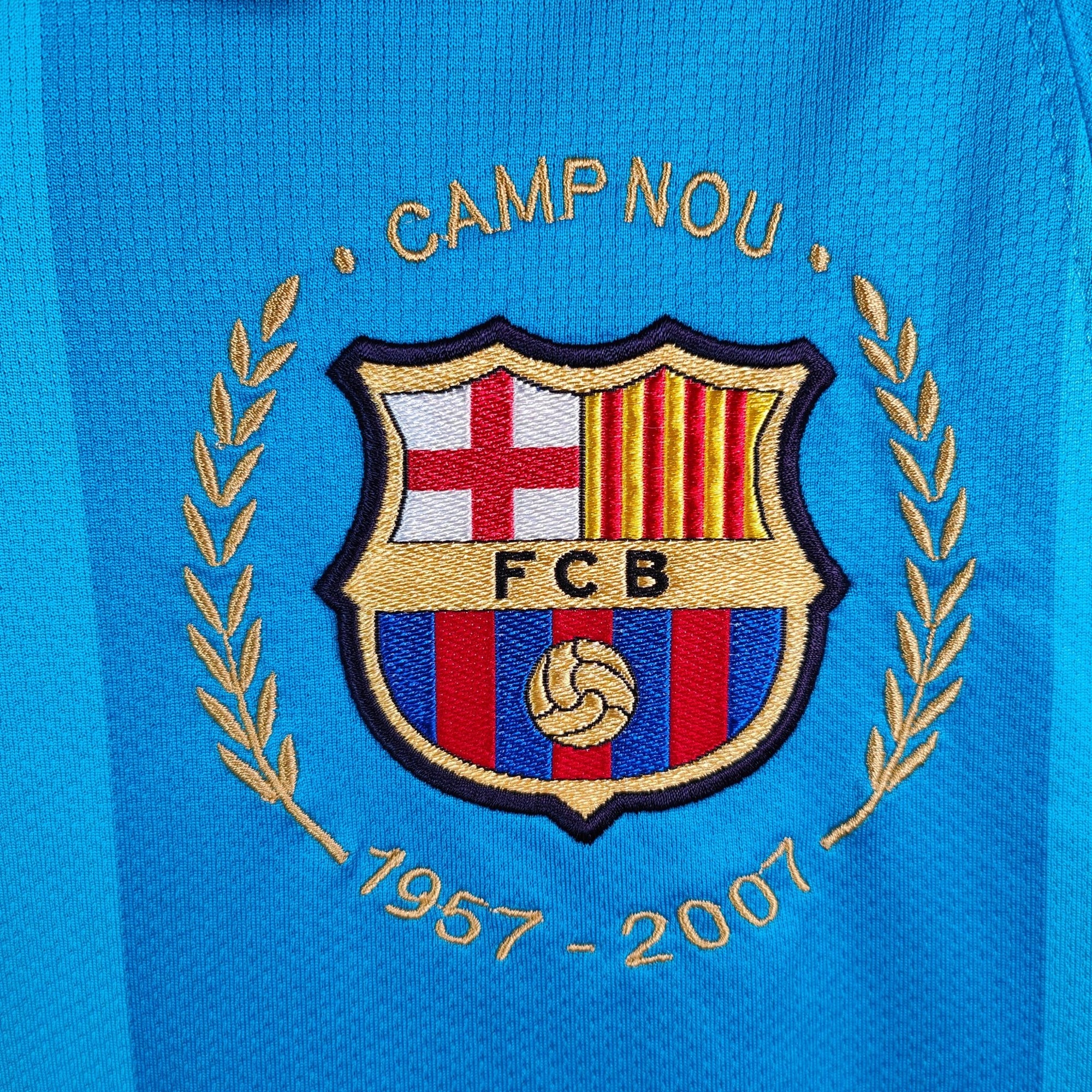 2007 - 08 FC Barcelona Away Shirt Messi 19 - 9/10 - (M) - Eternal Pitch
