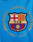 2007 - 08 FC Barcelona Away Shirt Messi 19 - 9/10 - (M) - Eternal Pitch