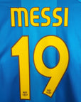 2007 - 08 FC Barcelona Away Shirt Messi 19 - 9/10 - (M) - Eternal Pitch