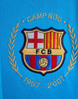 2007 - 08 FC Barcelona Away Shirt Messi 19 - 9/10 - (M) - Eternal Pitch