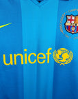 2007 - 08 FC Barcelona Away Shirt Messi 19 - 9/10 - (M) - Eternal Pitch