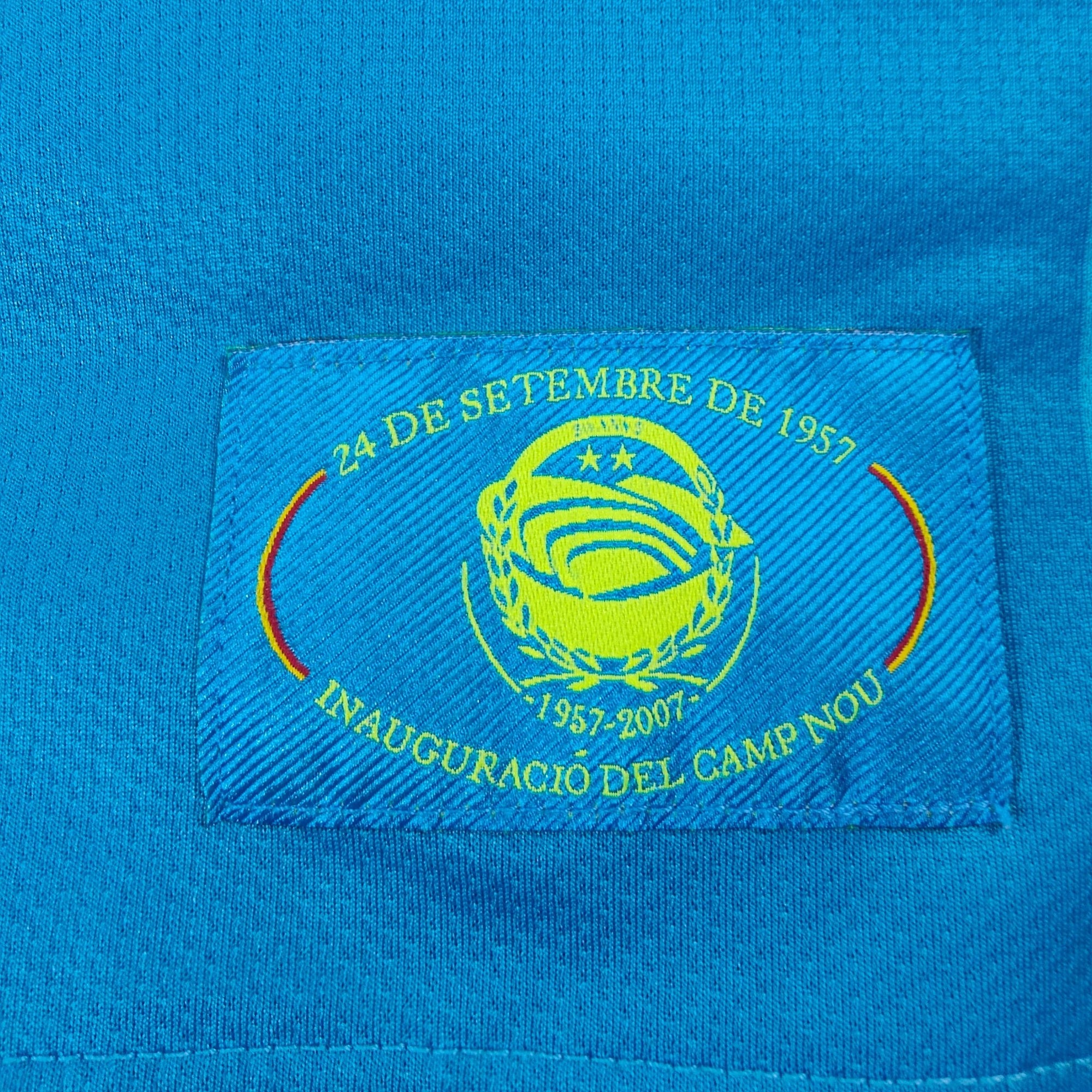 2007 - 08 FC Barcelona Away Shirt Messi 19 - 9/10 - (M) - Eternal Pitch