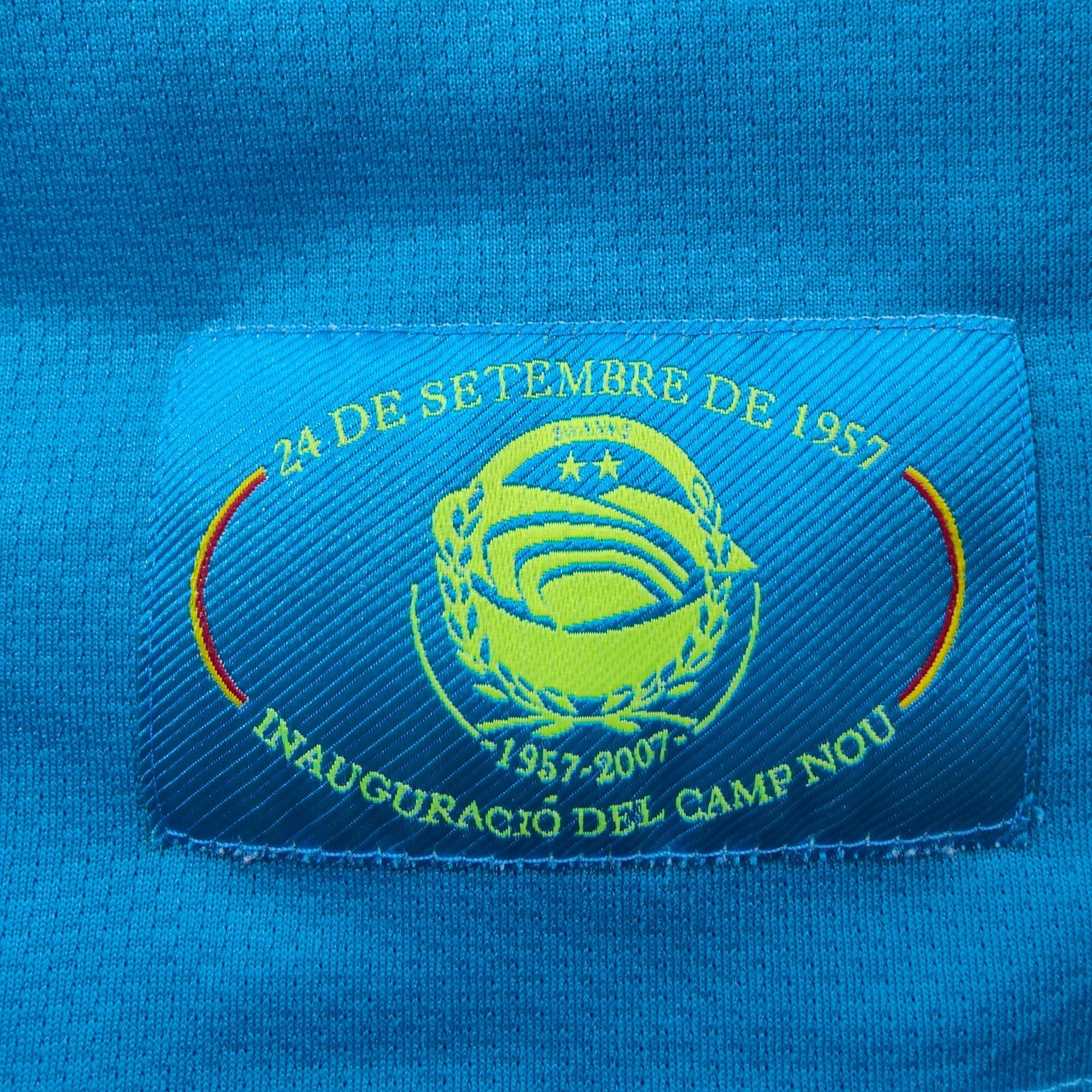 2007 - 08 FC Barcelona Away Shirt Messi 19 - 9/10 - (XL) - Eternal Pitch