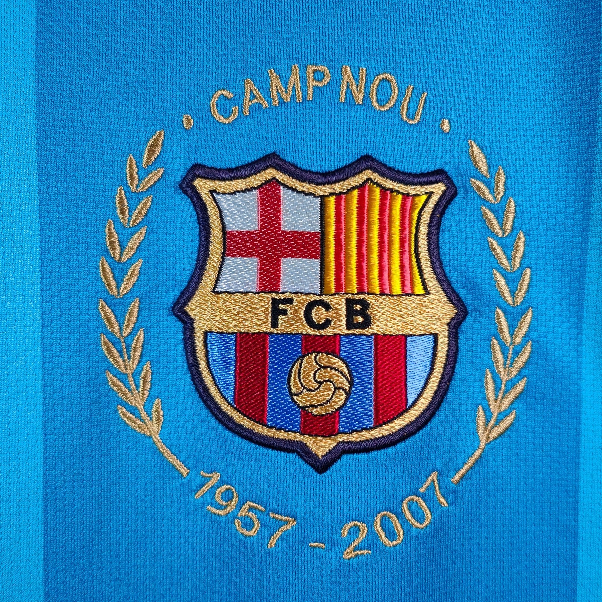 2007 - 08 FC Barcelona Away Shirt Messi 19 - 9/10 - (XL) - Eternal Pitch