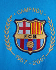 2007 - 08 FC Barcelona Away Shirt Messi 19 - 9/10 - (XL) - Eternal Pitch