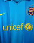 2007 - 08 FC Barcelona Away Shirt Messi 19 (L) - Eternal Pitch