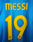 2007 - 08 FC Barcelona Away Shirt Messi 19 (L) - Eternal Pitch