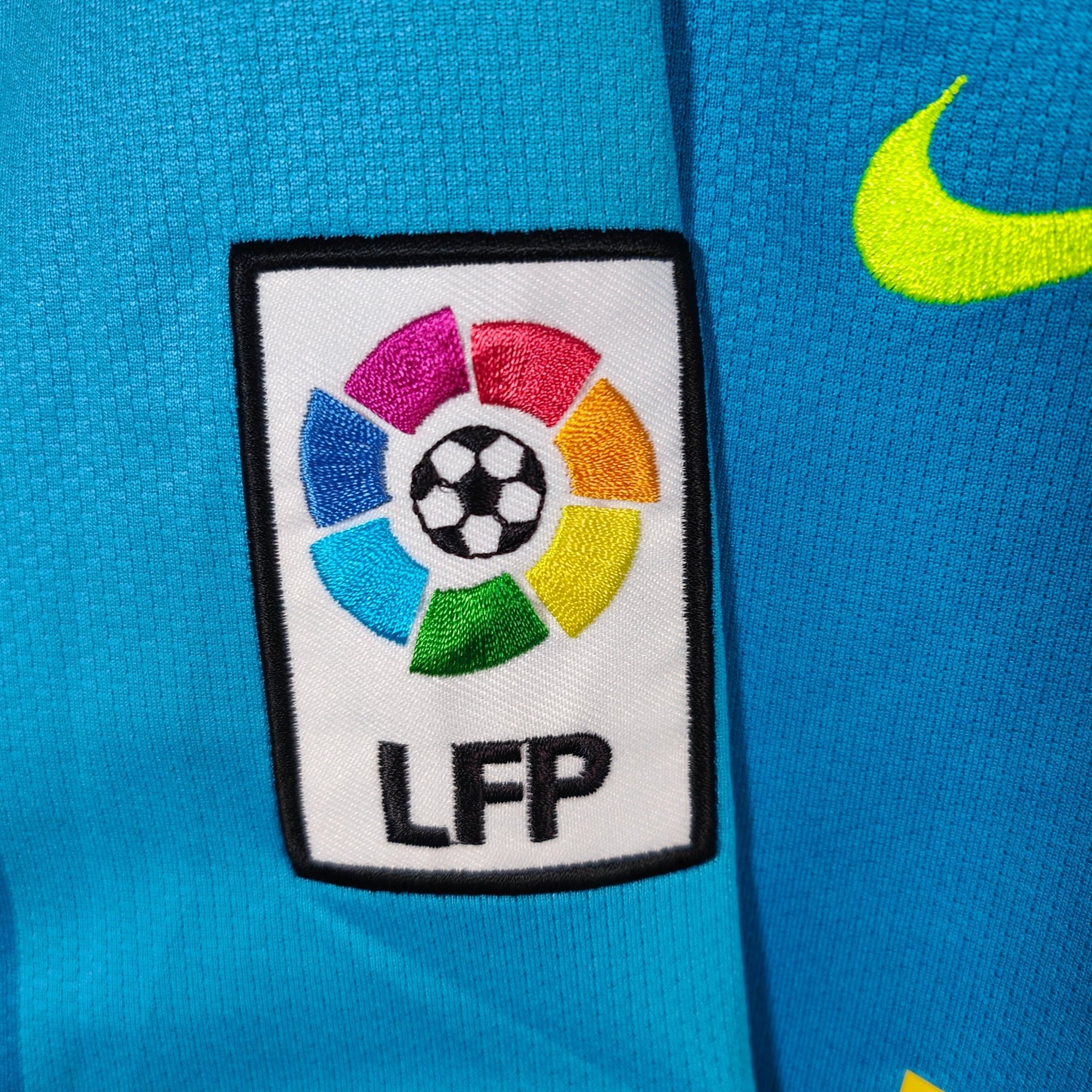 2007 - 08 FC Barcelona Away Shirt Ronaldinho 10 - 8.5/10 - (M) - Eternal Pitch