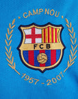 2007 - 08 FC Barcelona Away Shirt Ronaldinho 10 - 8.5/10 - (M) - Eternal Pitch
