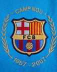 2007 - 08 FC Barcelona Away Shirt Ronaldinho 10 - 9/10 - (L) - Eternal Pitch